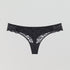 Scalloped lace thong [Black] Bottoms Triumph 8 