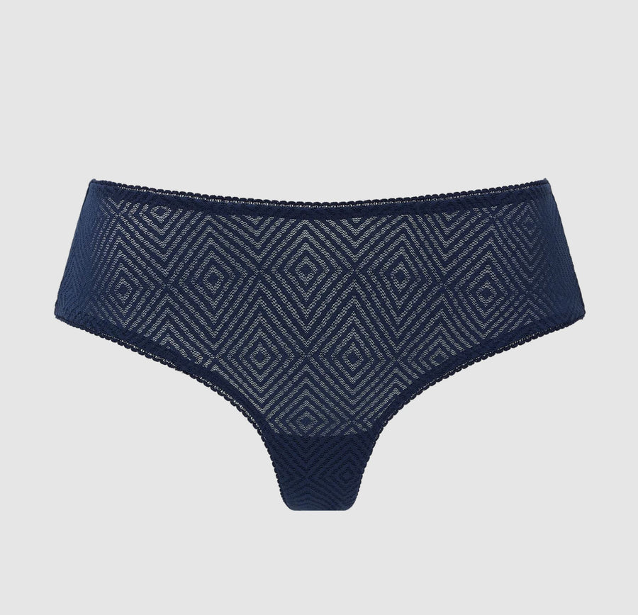 Aztec lace hipster [Navy] Bottoms Nudea XS 