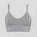 Seamless wire-free ribbed bralette [Cloud Grey] Bras Nudea 