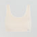 Seamless wire-free ribbed crop [Winter White] Bras Nudea 