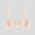 Seamless plunge t-shirt bra [Beige] Bras Triumph 