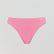 Seamless ribbed thong [Rosy Pink] Bottoms Nudea 