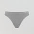 Seamless ribbed thong [Cloud Grey] Bottoms Nudea 
