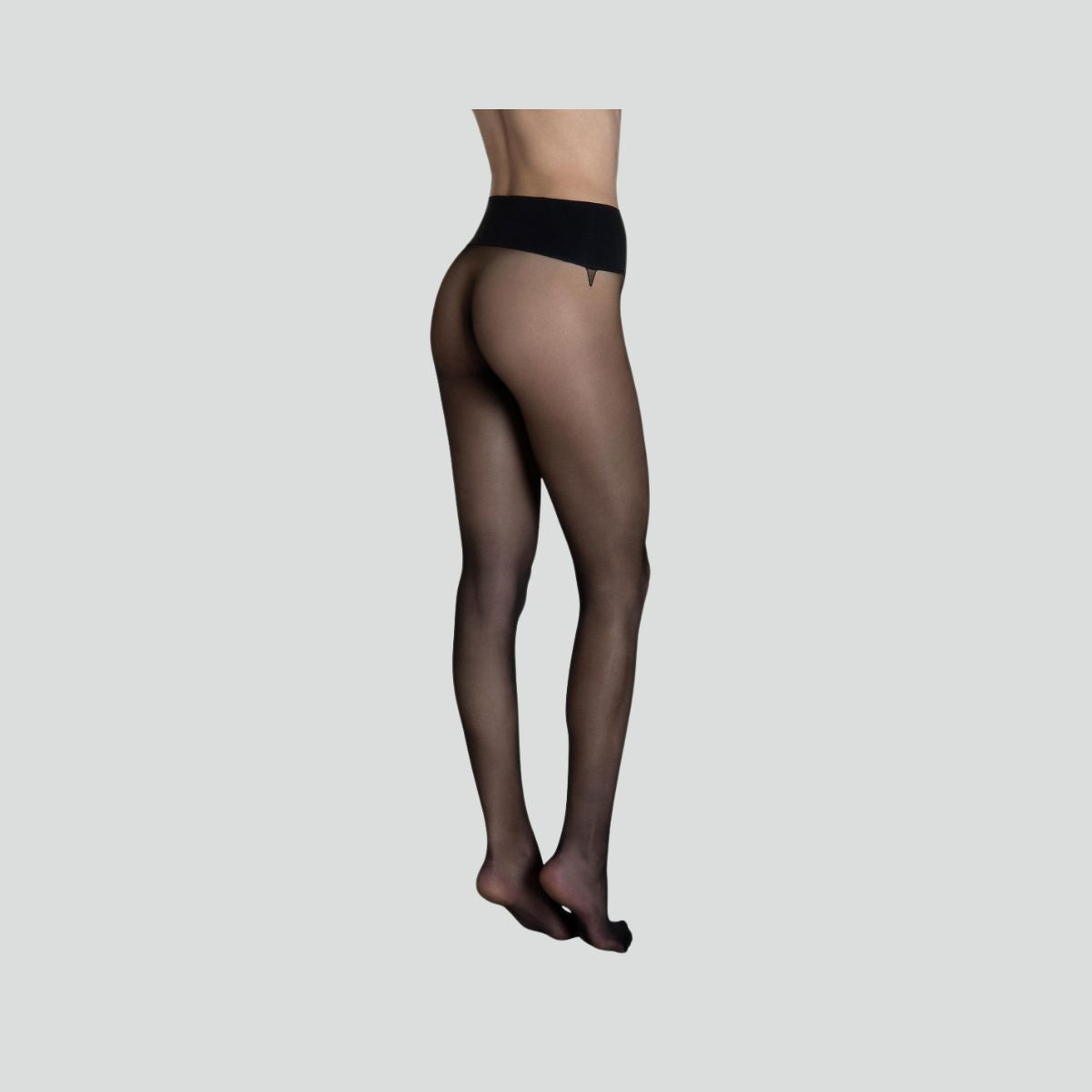 Sheer 15 denier tights [Black] Accessories Lisca 