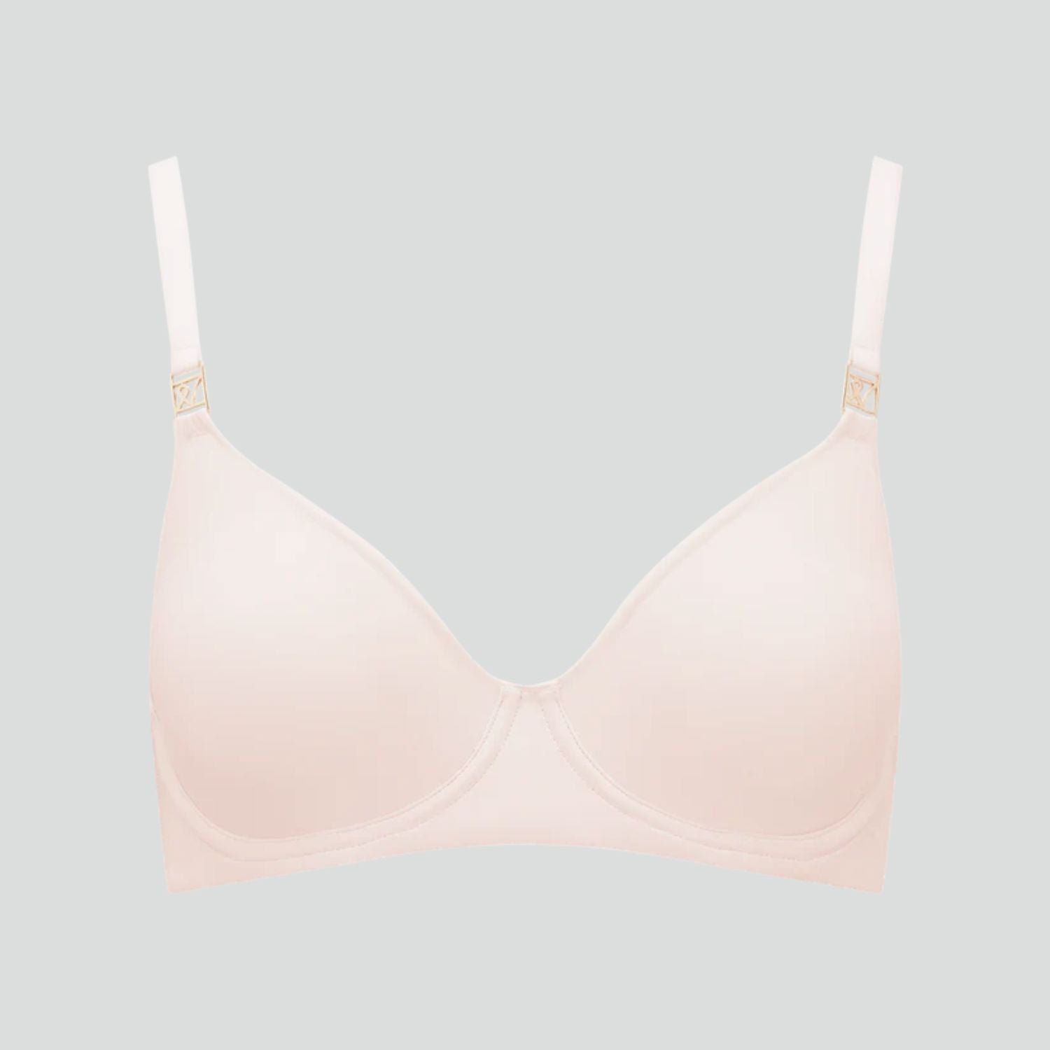 Smooth full cup t-shirt bra [Blush] Bras Nudea 
