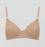 Smooth full cup t-shirt bra [Mocha] Bras Nudea 