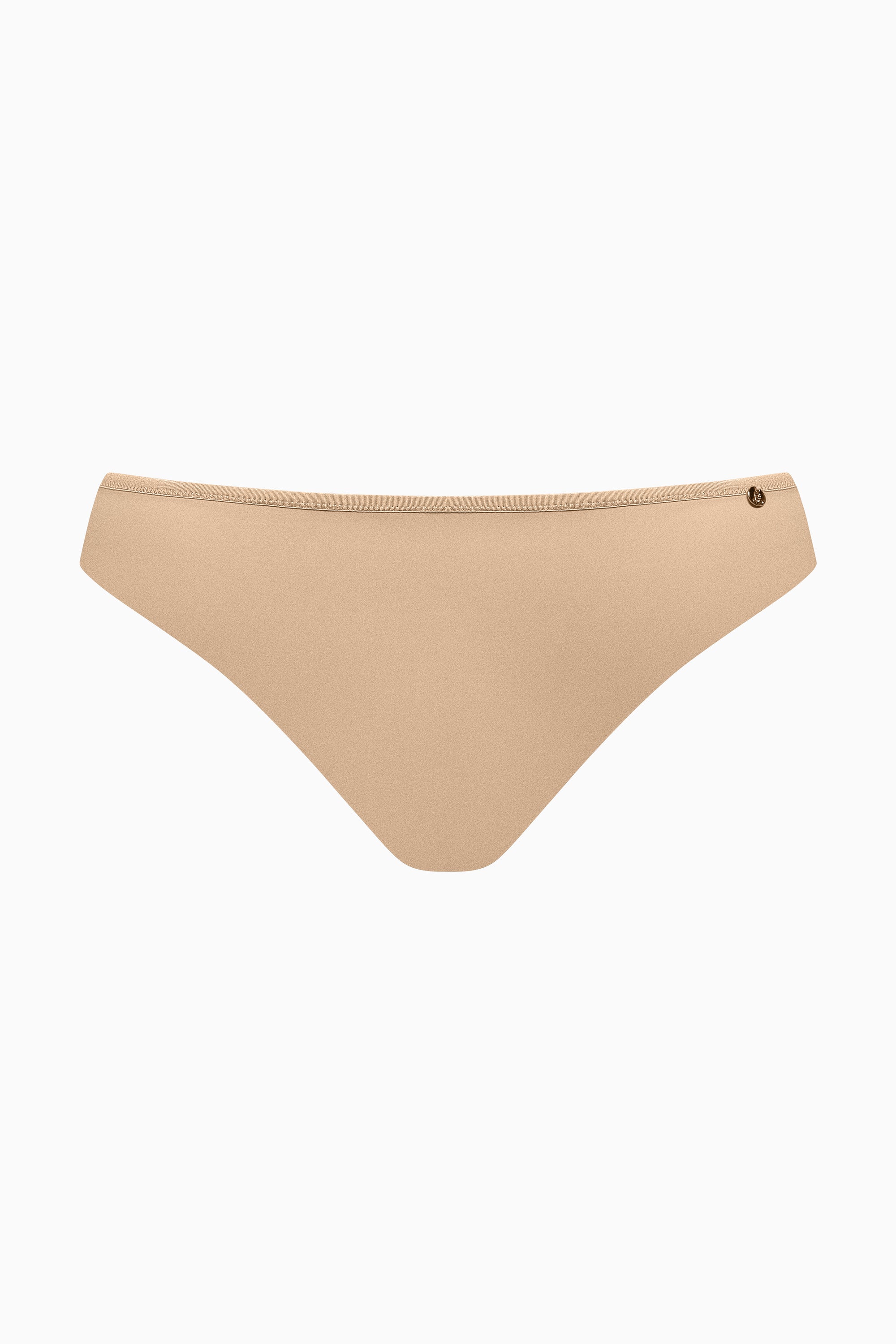 Smooth clean cut brazilian knicker [Beige]