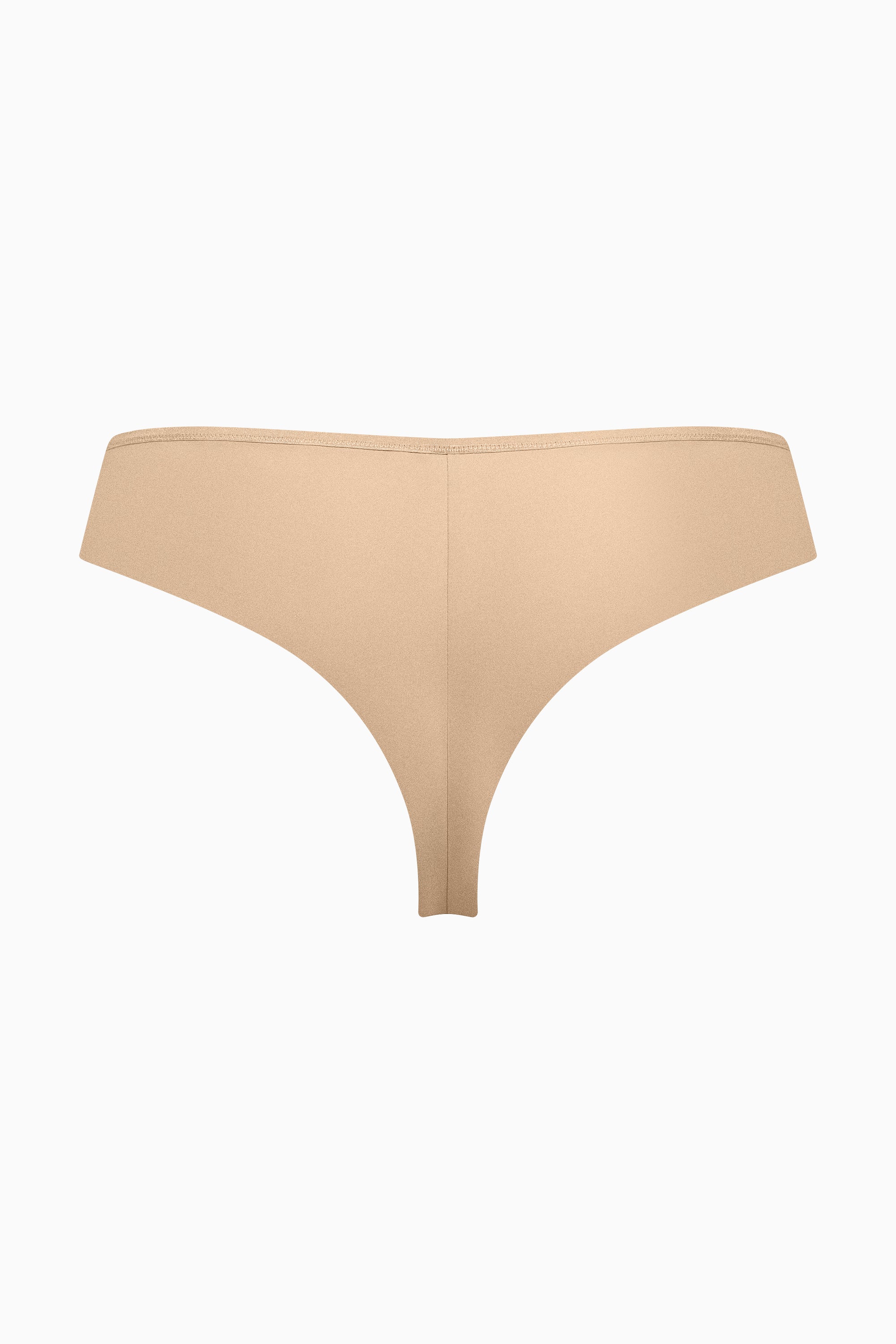 Smooth clean cut brazilian knicker [Beige]