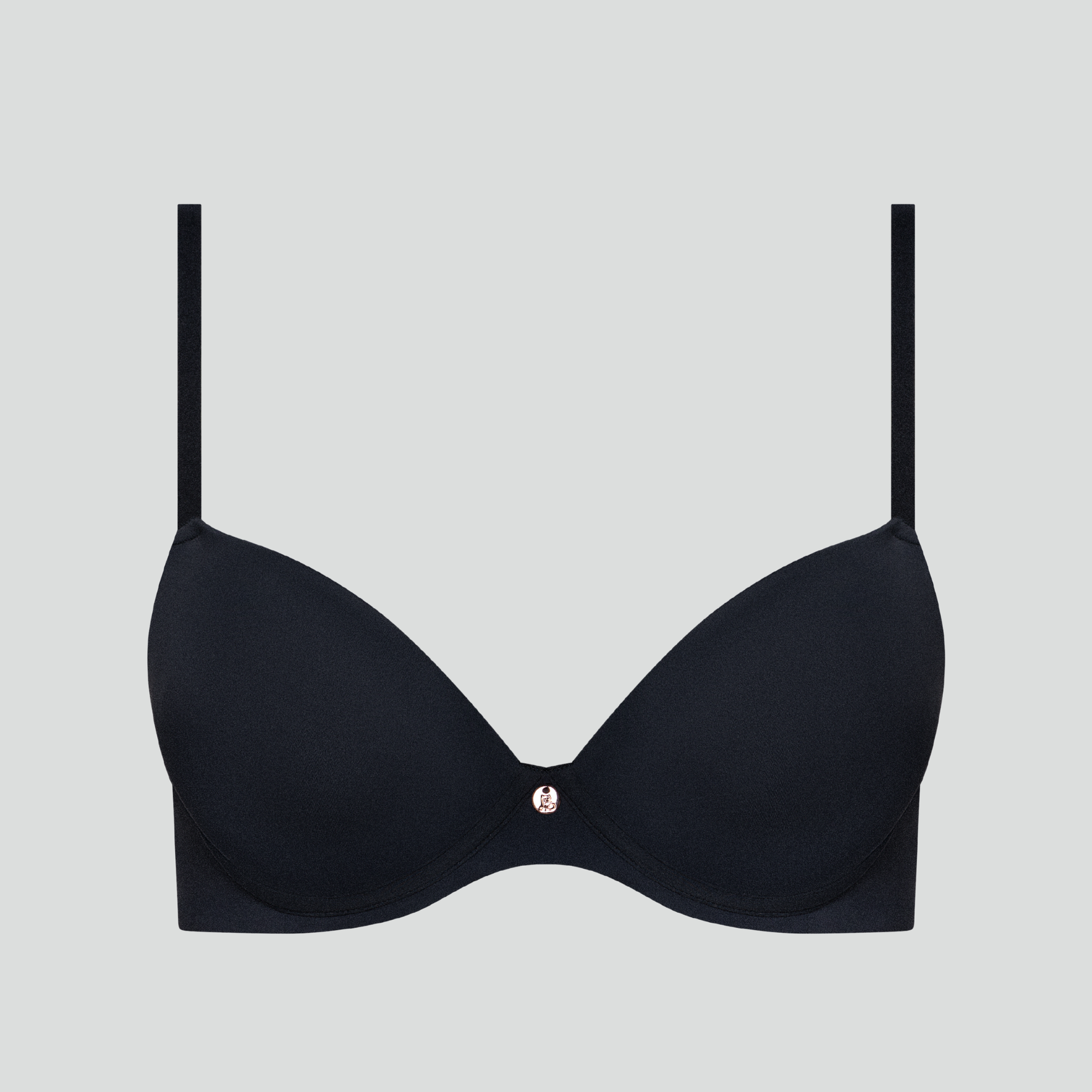 Smooth everyday push-up bra [Black]