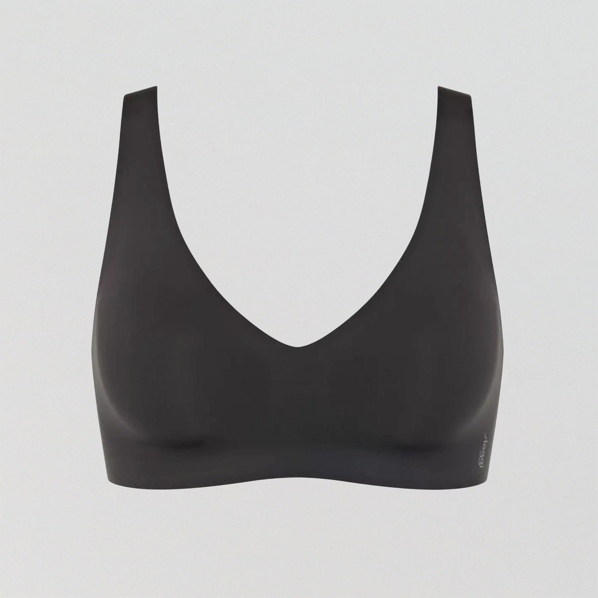 Soft invisible wire-free t-shirt bra [Black] Bras Sloggi 