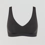 Soft invisible wire-free t-shirt bra [Black] Bras Sloggi 