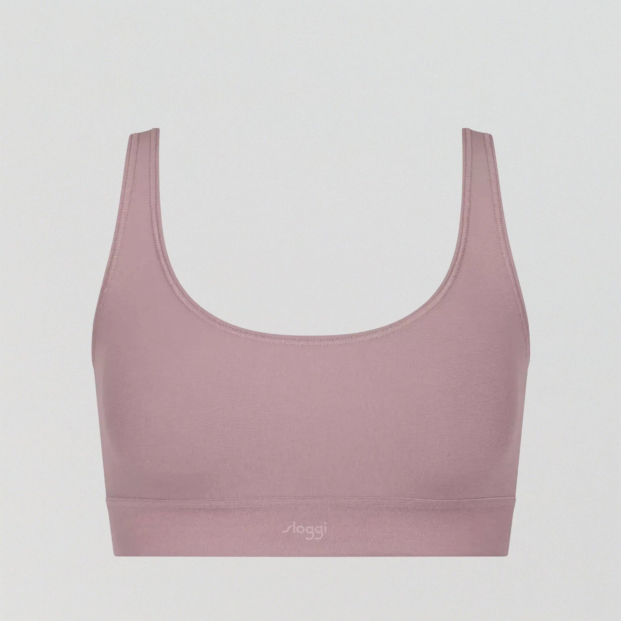 Soft organic cotton crop top [Rose Taupe] Bras Sloggi 