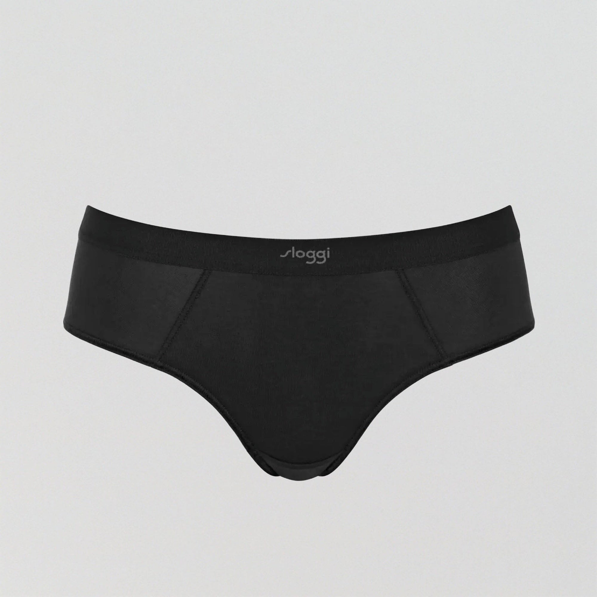 Soft organic cotton hipster knicker [Black] Bottoms Sloggi 