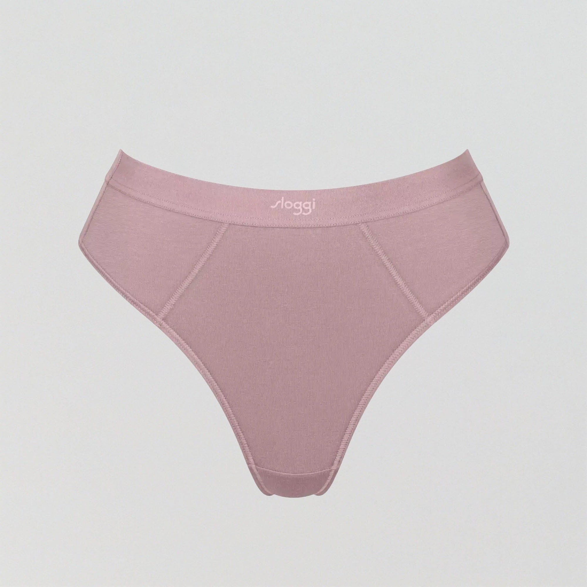 Soft organic cotton thong [Rose taupe] Bottoms Sloggi 