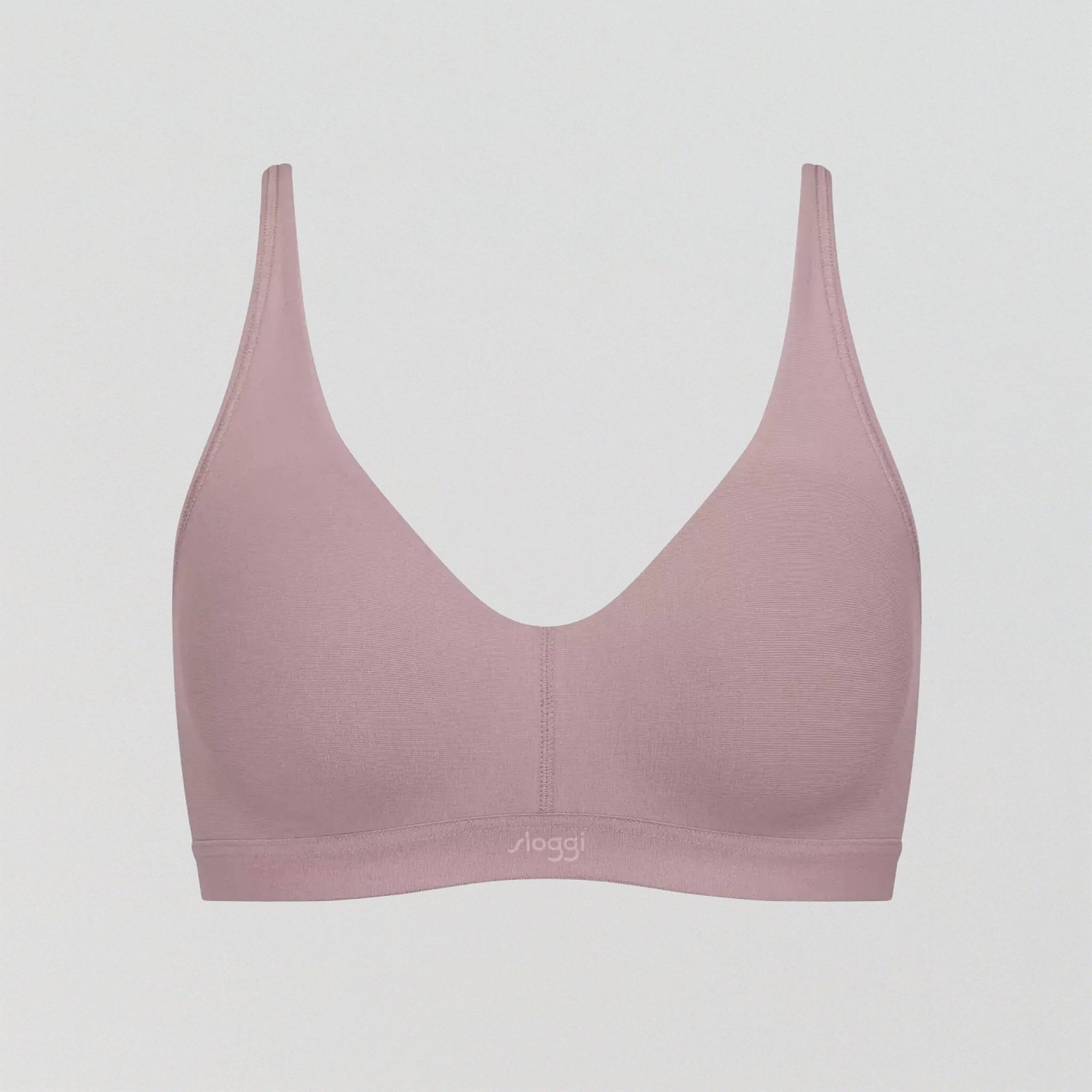 Soft organic cotton wire-free bralette [Rose taupe] Bras Sloggi 
