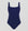 Square neck belted one piece [Navy] Swim Panache 