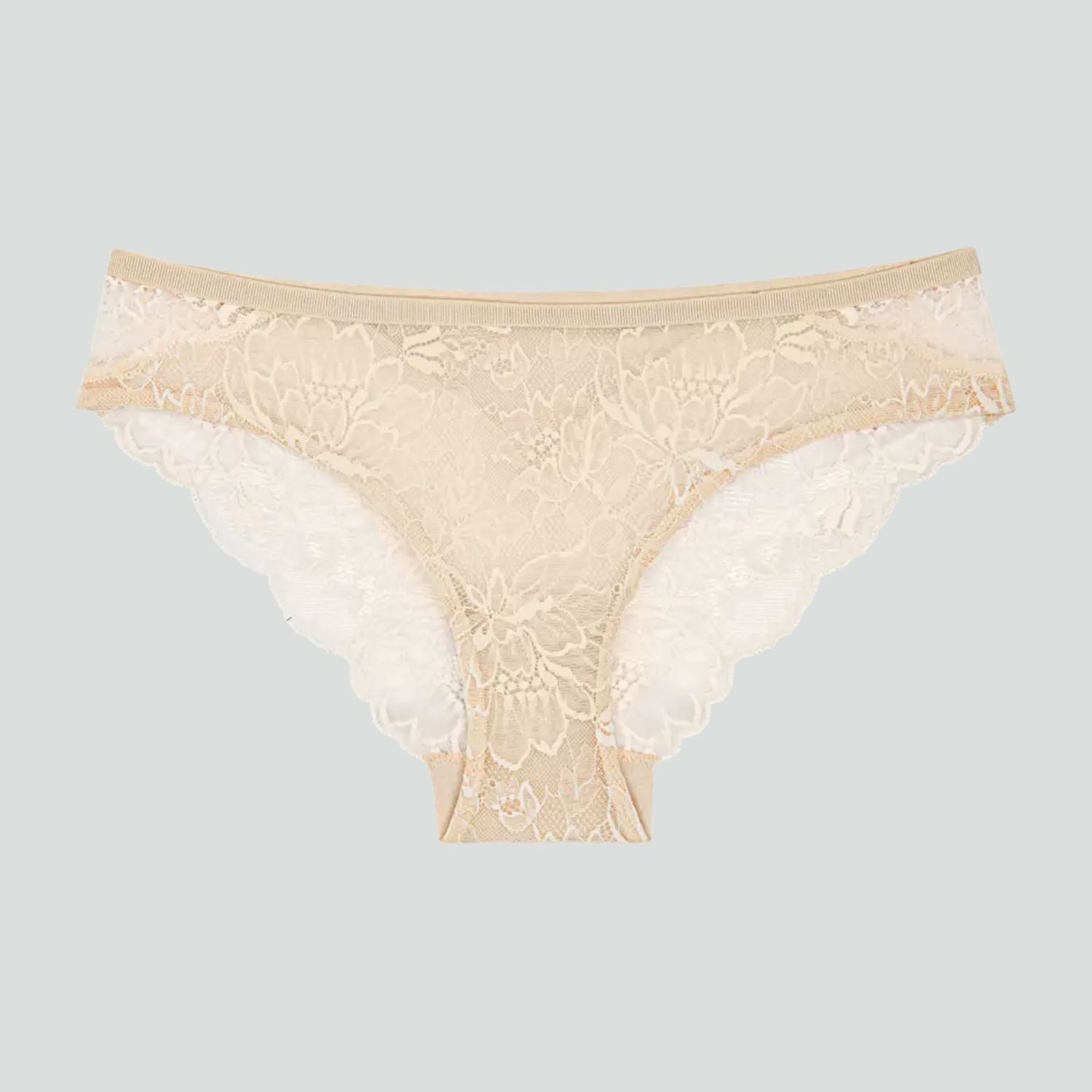 Stretch lace brazilian knicker [Ivory] Bottoms Triumph 