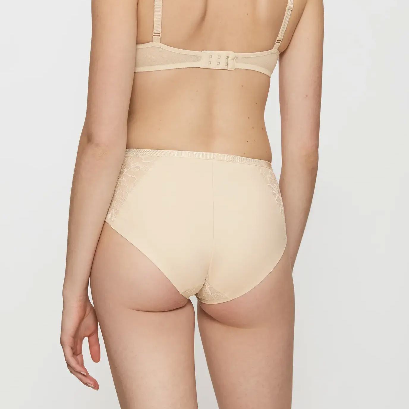 Stretch lace high waist knicker [Ivory] Bottoms Triumph 