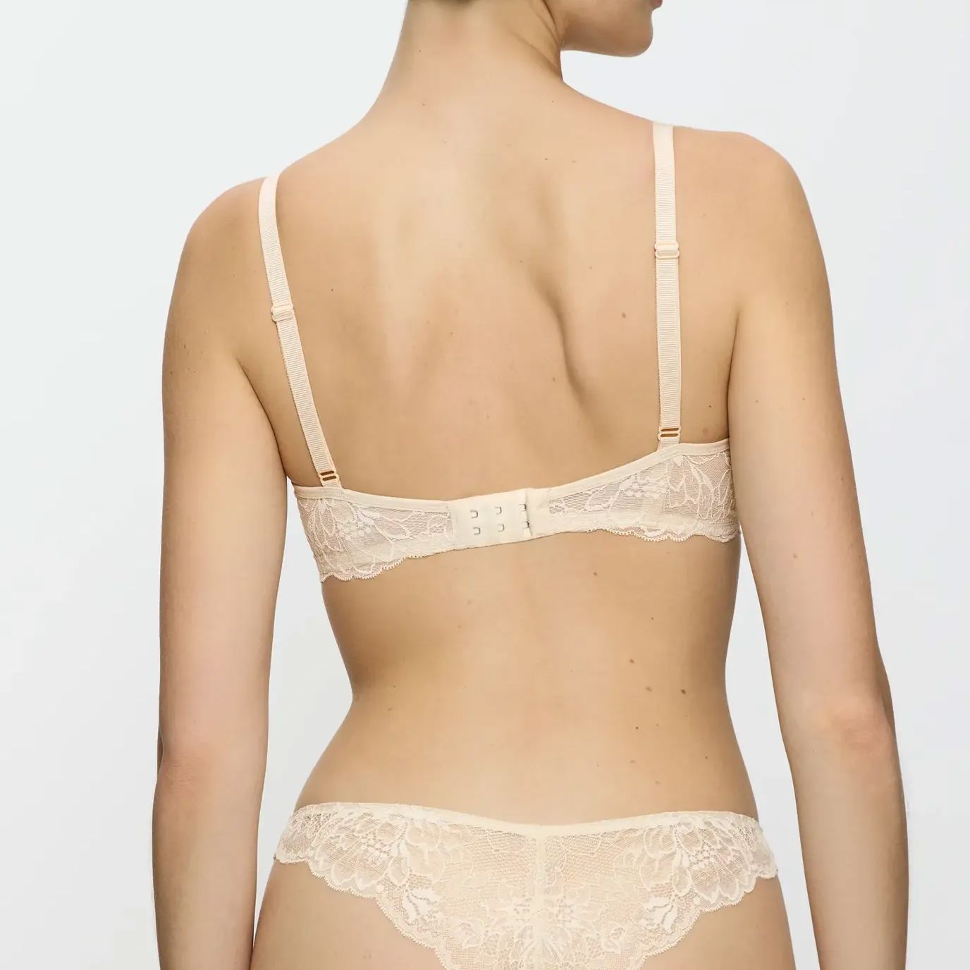 Stretch lace wire-free bralette [Ivory] Bras Triumph 
