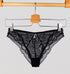 Floral lace tanga [Black] Bottoms Panache 
