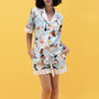 The furr-ever love short cotton pyjama set
