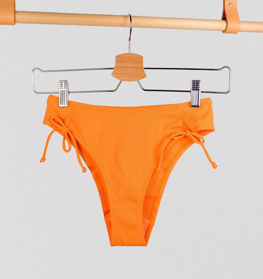Ribbed high leg bikini bottom [Clementine] Swim Panache 