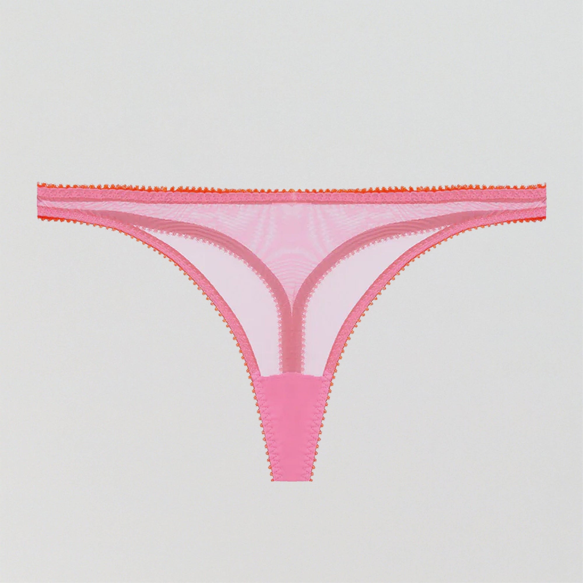 ELSIE CLEAN TULLE THONG Bottoms Dora Larsen XS (8) 