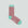 Twisted organic cotton sock [Red / Mint] Accessories Genevieve Sweeney 