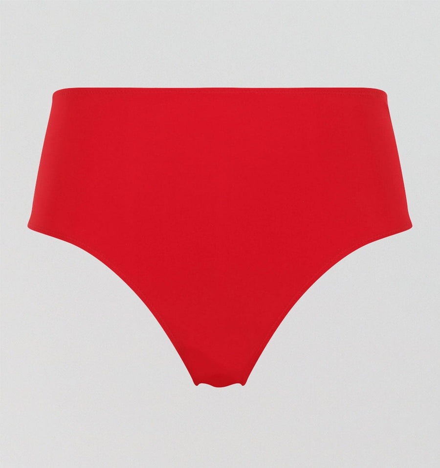 High rise bikini brief [Venetian Red] Swim Panache 
