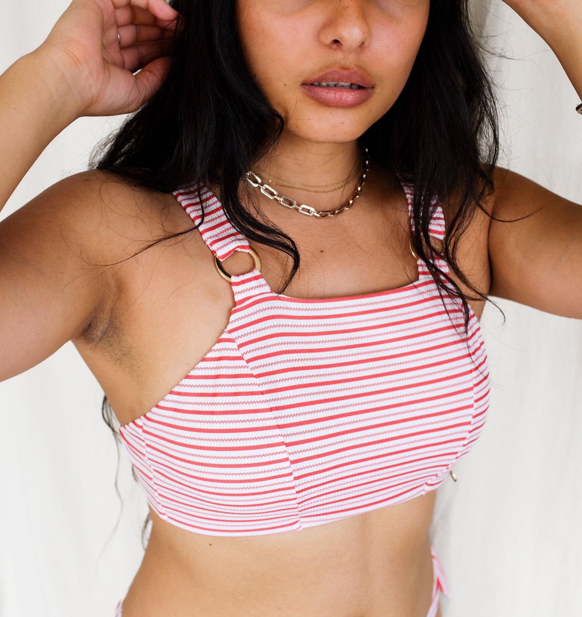 Ring-side bikini top [Red Candy] Swim Lilliput &amp; Felix 