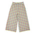 Gingham waffle cropped trouser [Yellow Gingham] Swim Lilliput & Felix extra-small 