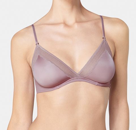 Microfibre mini wire bra [Mauve] Bras Sloggi 