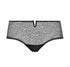 Lace plunge shorty [Black] Bottoms Implicite extra-small 
