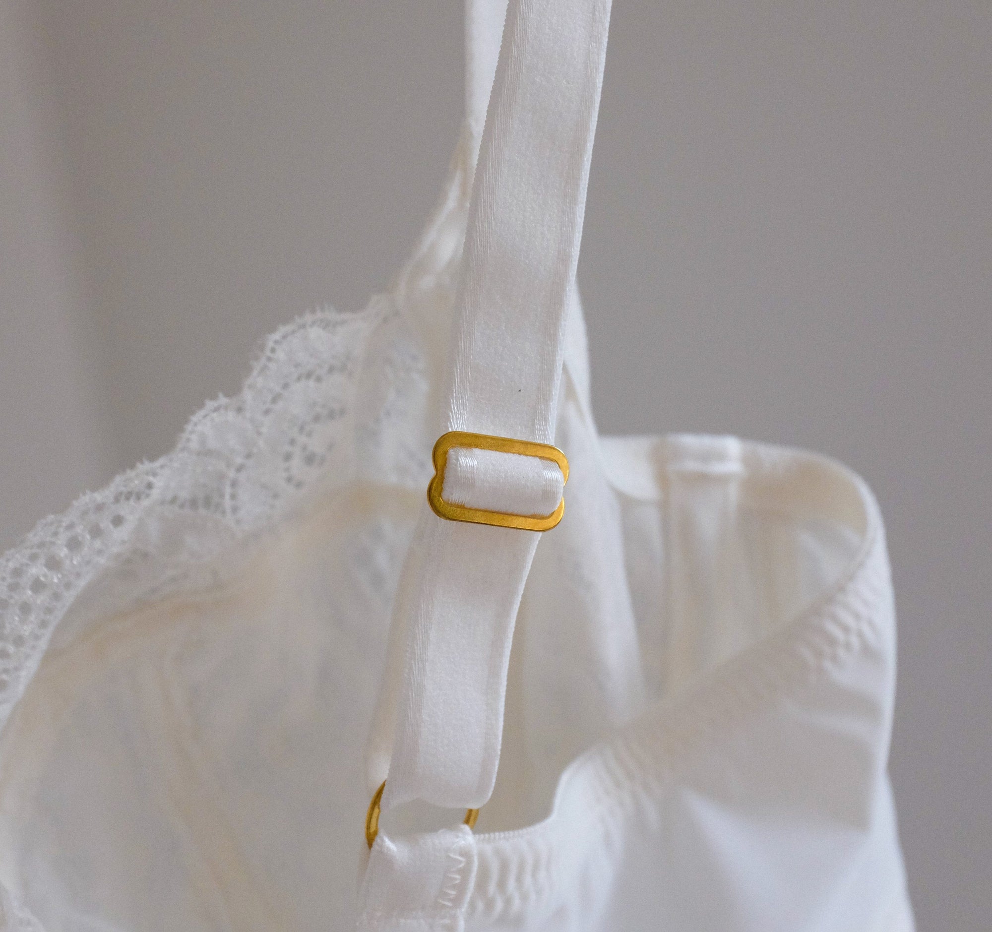 Lace detail balconette [Ivory] Bras Panache 