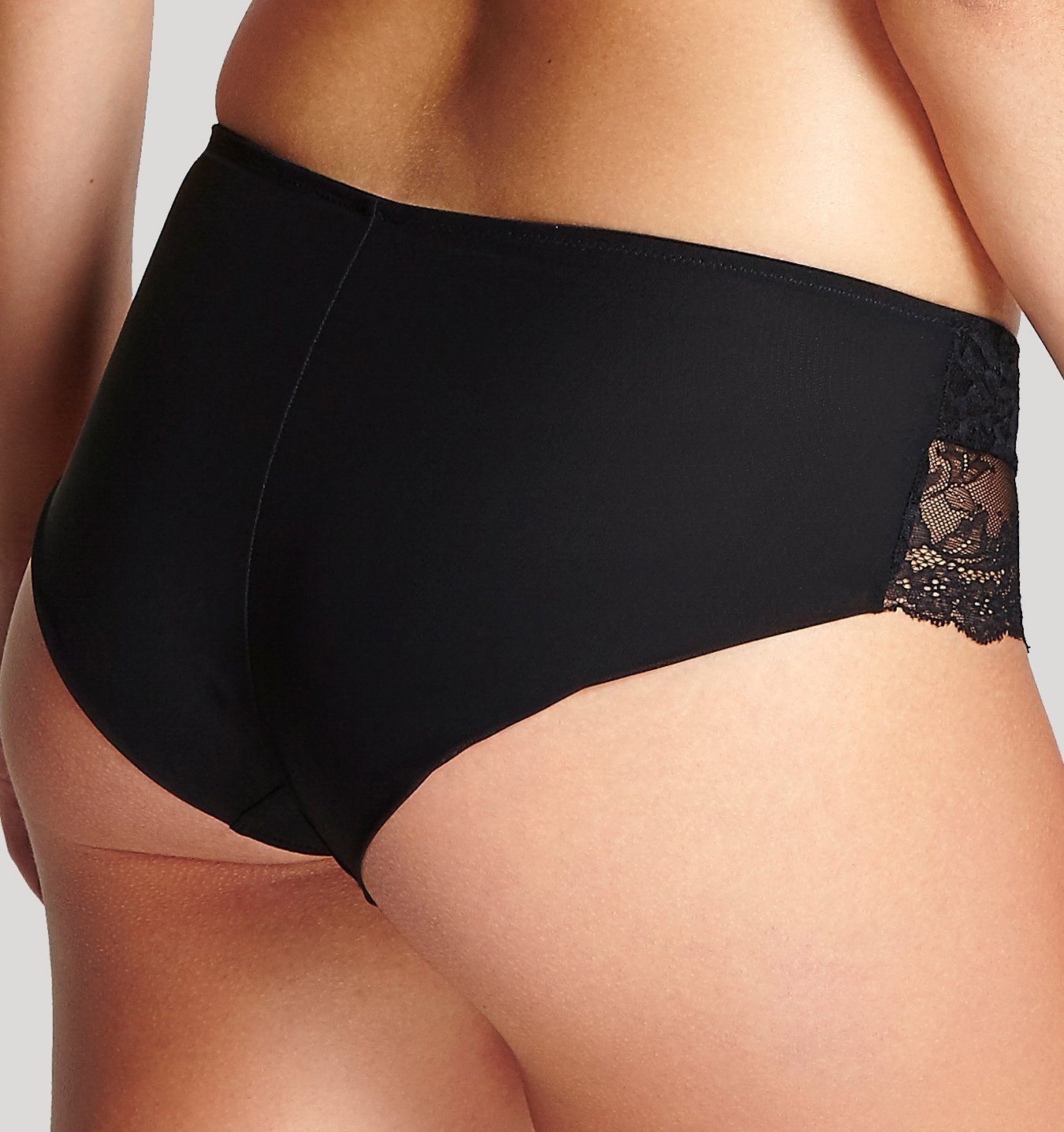 Lace seam-free brief [Black] Bottoms Panache 