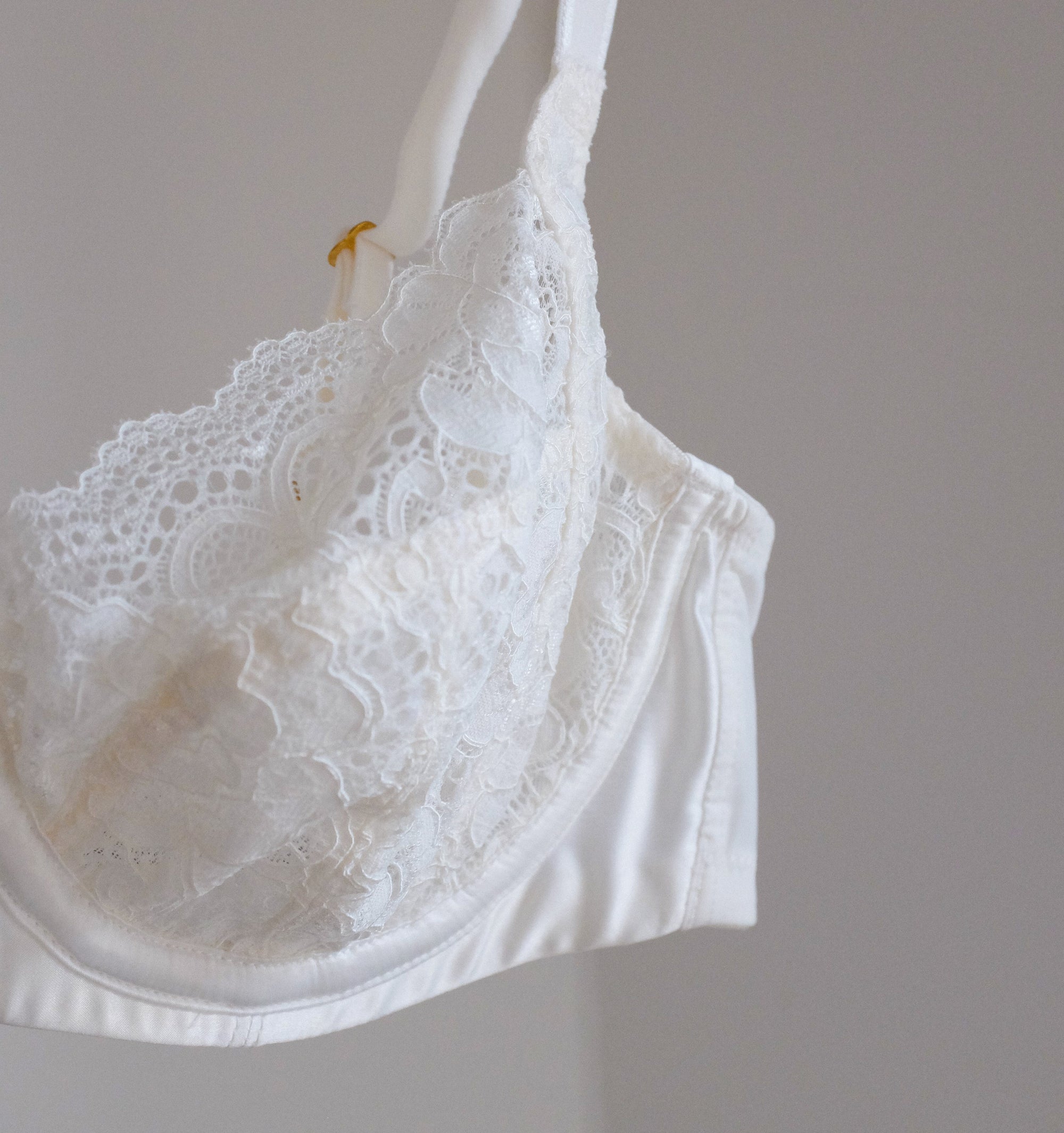 Lace detail balconette [Ivory] Bras Panache 