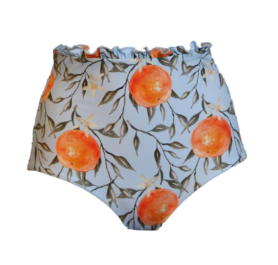 High waisted bikini bottom [Orange Blossom] Swim Lilliput & Felix extra-small 