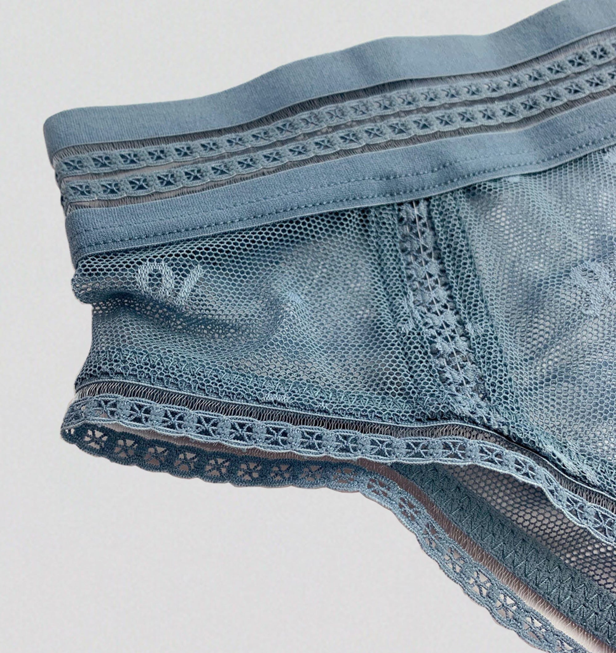 Abstract mesh deep brazilian [Denim] Bottoms Nudea 