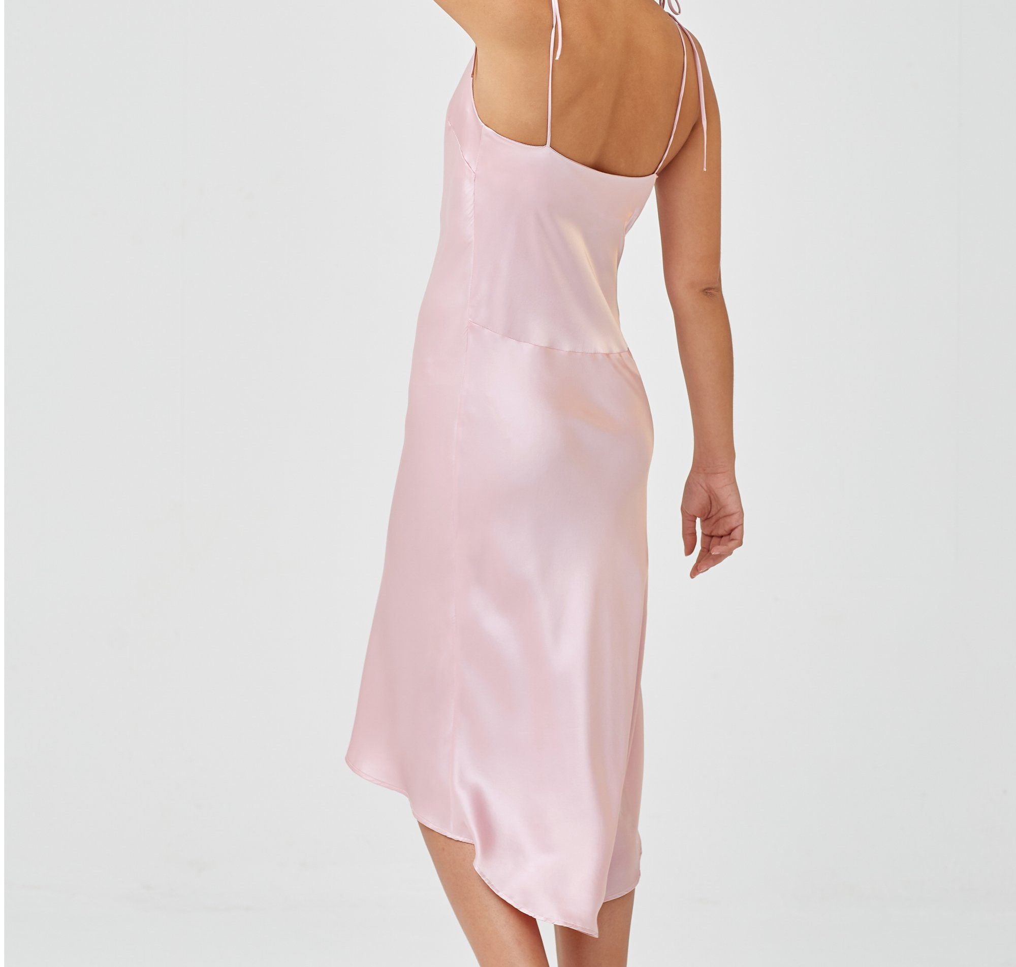 knee length dresses for ladies Milla Womens Boudoir Silk Slip Dress main image 1