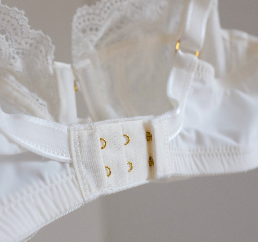 Lace detail balconette [Ivory] Bras Panache 