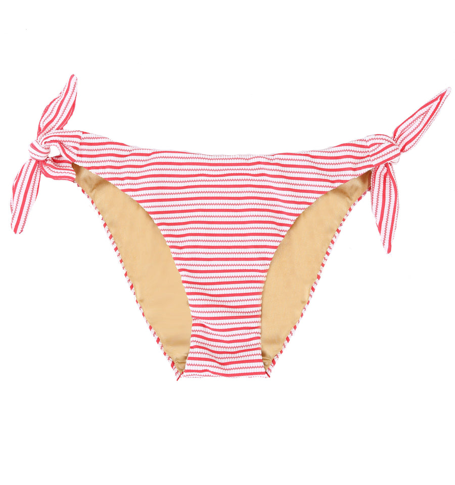 Low-rise side-tie bikini bottom [Red Candy] Swim Lilliput & Felix 