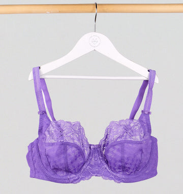 Violet daisy mesh underwire bra – The Pantry Underwear