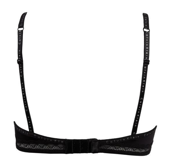 Branded trim t-shirt bra [Black] Bras Calvin Klein 
