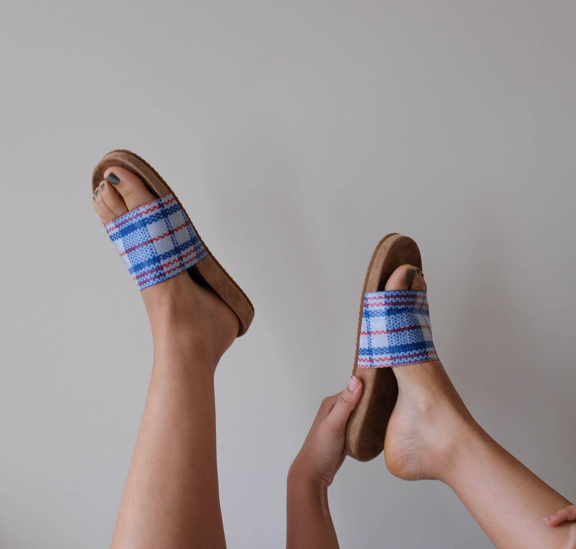 Suede sole slides [Market Bag] Accessories E8 by Miista 