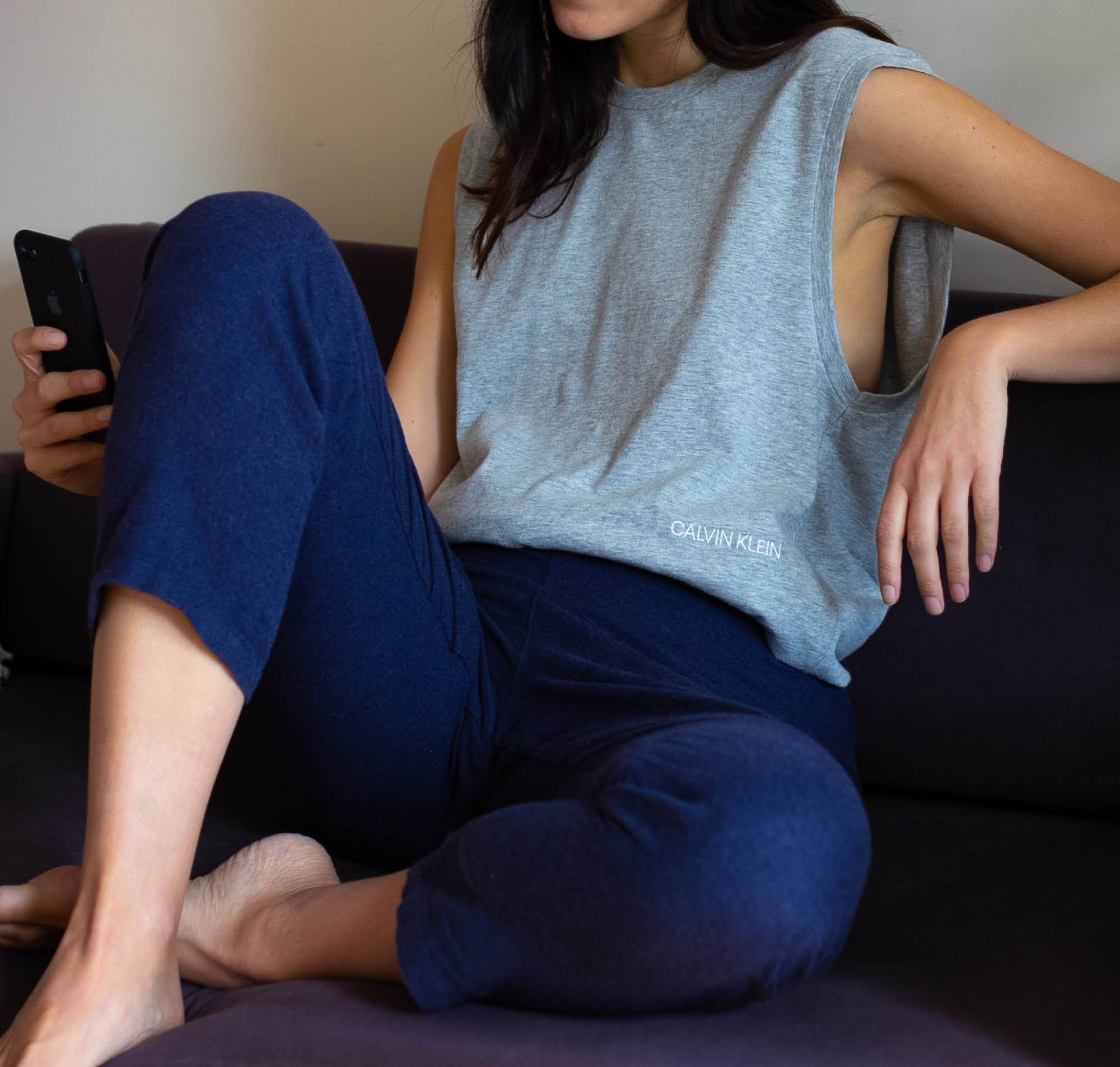 Statement 1981 muscle tank top [Grey] Sport Calvin Klein 