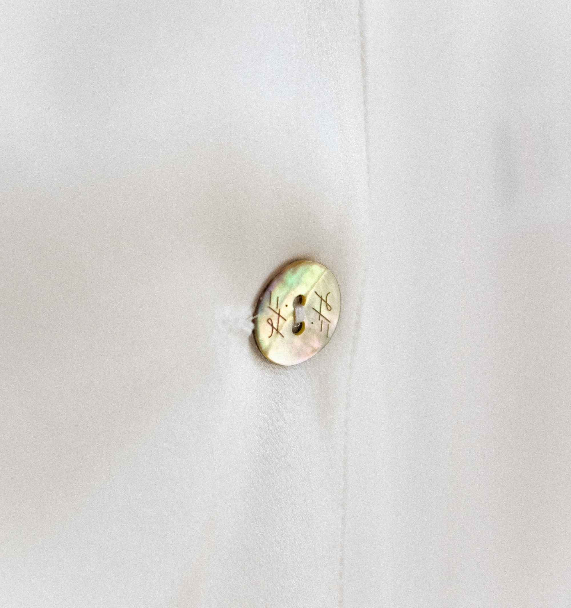 Silk double-breasted pyjama set [Ivory] Sleep Hesper Fox 