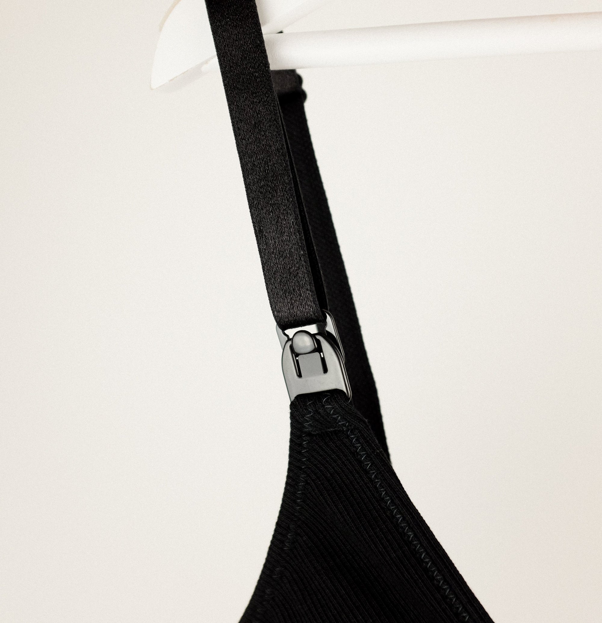 Cotton rib nursing triangle [Black] Maternity Six 