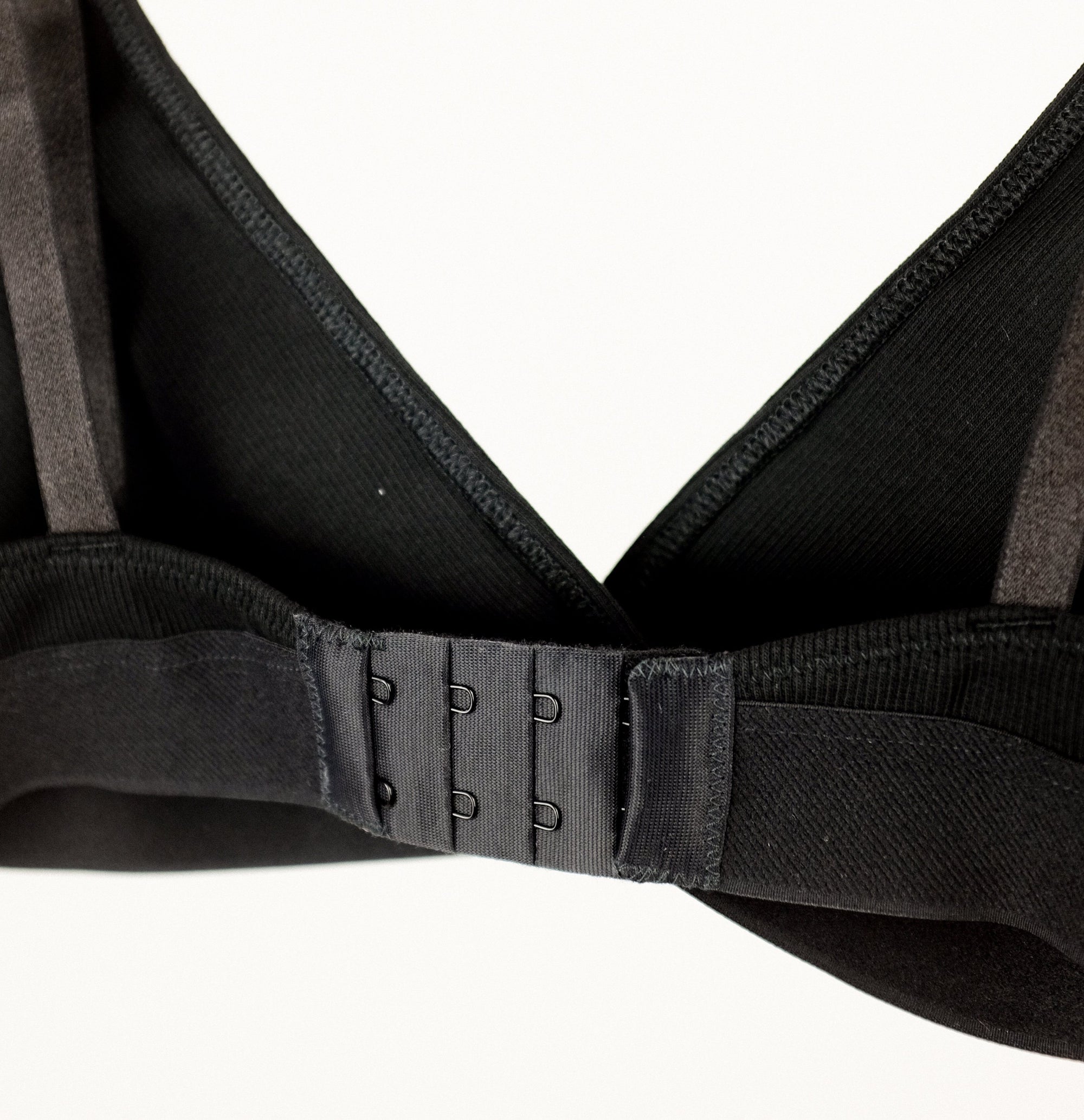 Cotton rib nursing triangle [Black] Maternity Six 