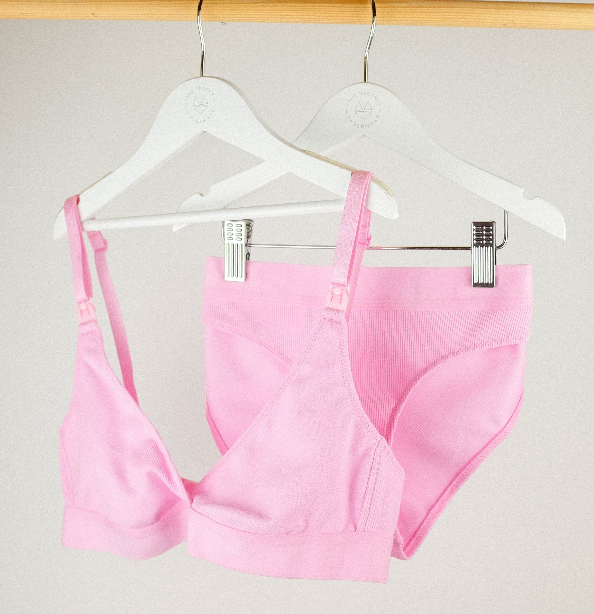Cotton rib bikini brief [Pantry Pink] Maternity Six 