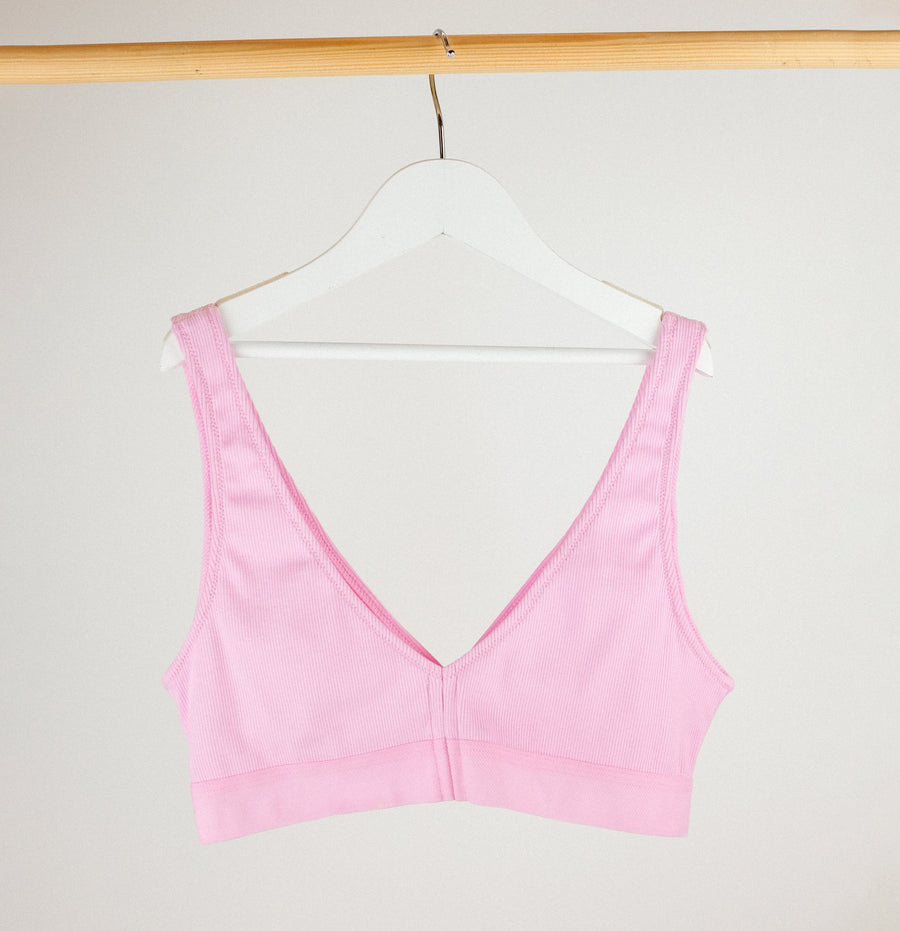 Cotton rib bra [Pantry Pink] Maternity Six 